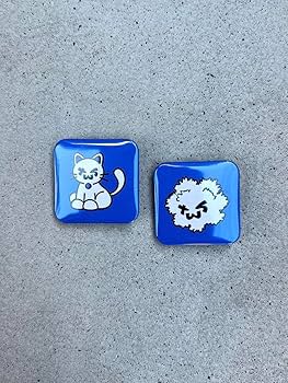 Amazon | TWS 缶バッジ 45mm 2個セット | バッジ | おもちゃ